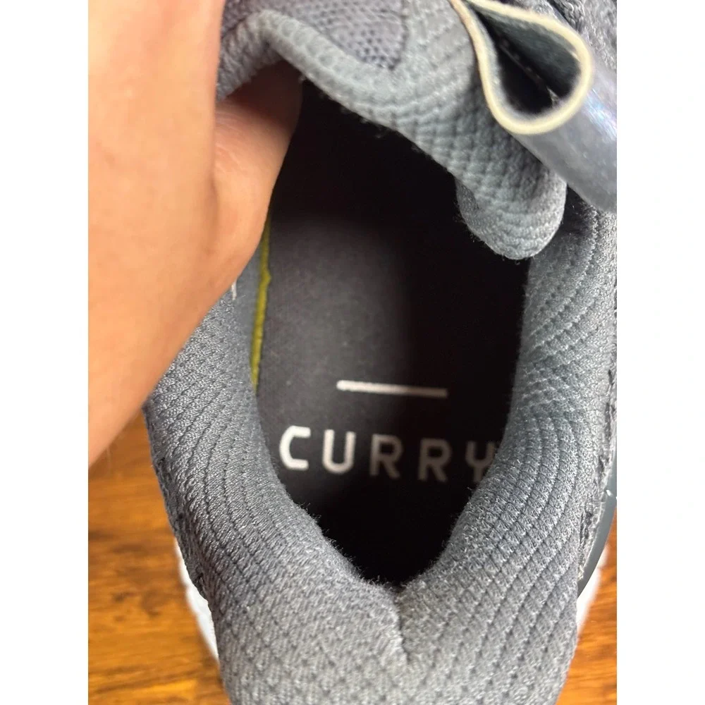 Under Armour Curry 11 Future Curry Grey Basketball Shoes Mens Size 10.5